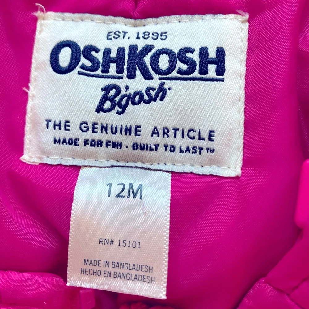 OshKosh Bgosh bright cheerful